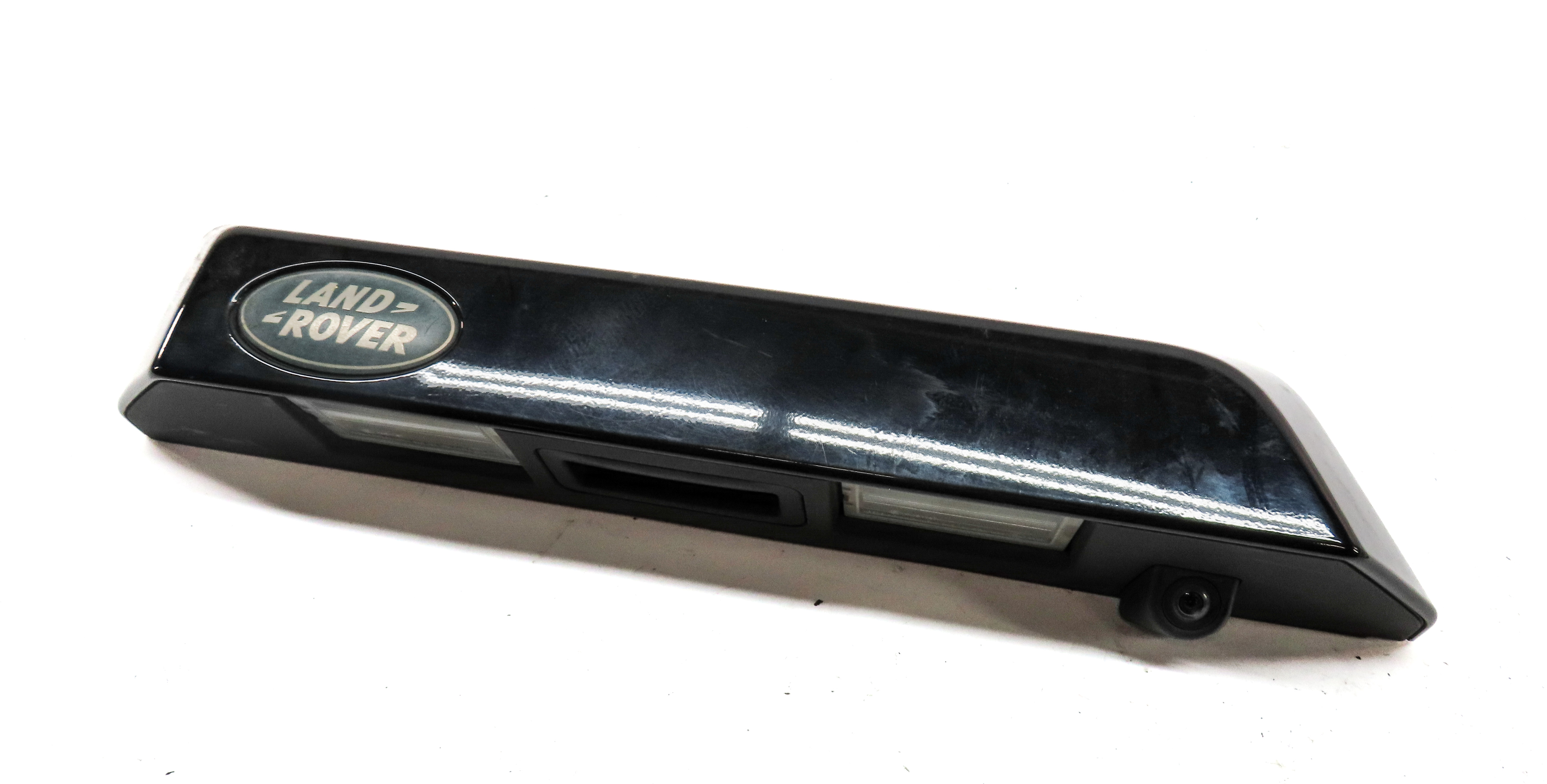 2011-2013 LAND ROVER LR4 - REAR HATCH TRUNK HANDLE w/ LIGHTS & CAMERA (BLACK) — exact item pictured